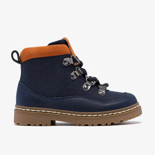 Clarks Kids Adelaide Top Toddler Navy