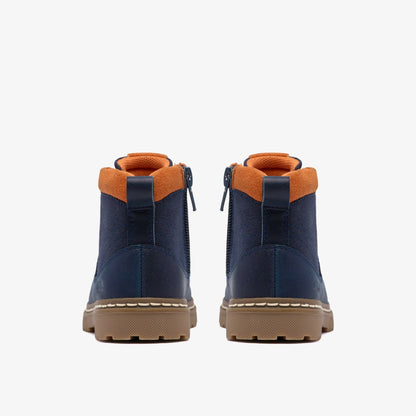 Clarks Kids Adelaide Top Toddler Navy