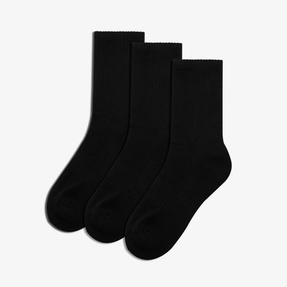 Clarks Kids School Socks Size 9-12 Black