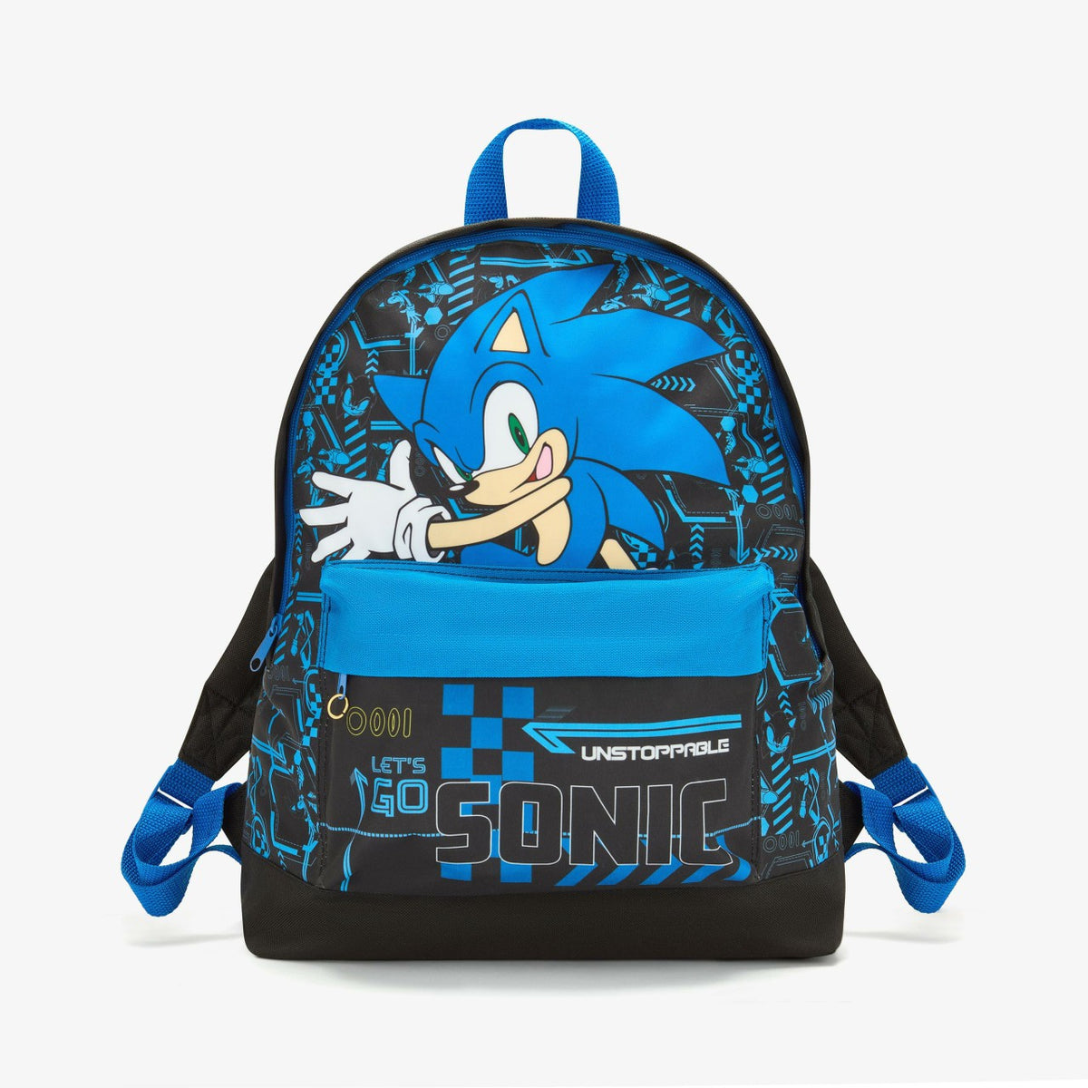 Clarks Kids Sonic Play Backpack Black/Blue