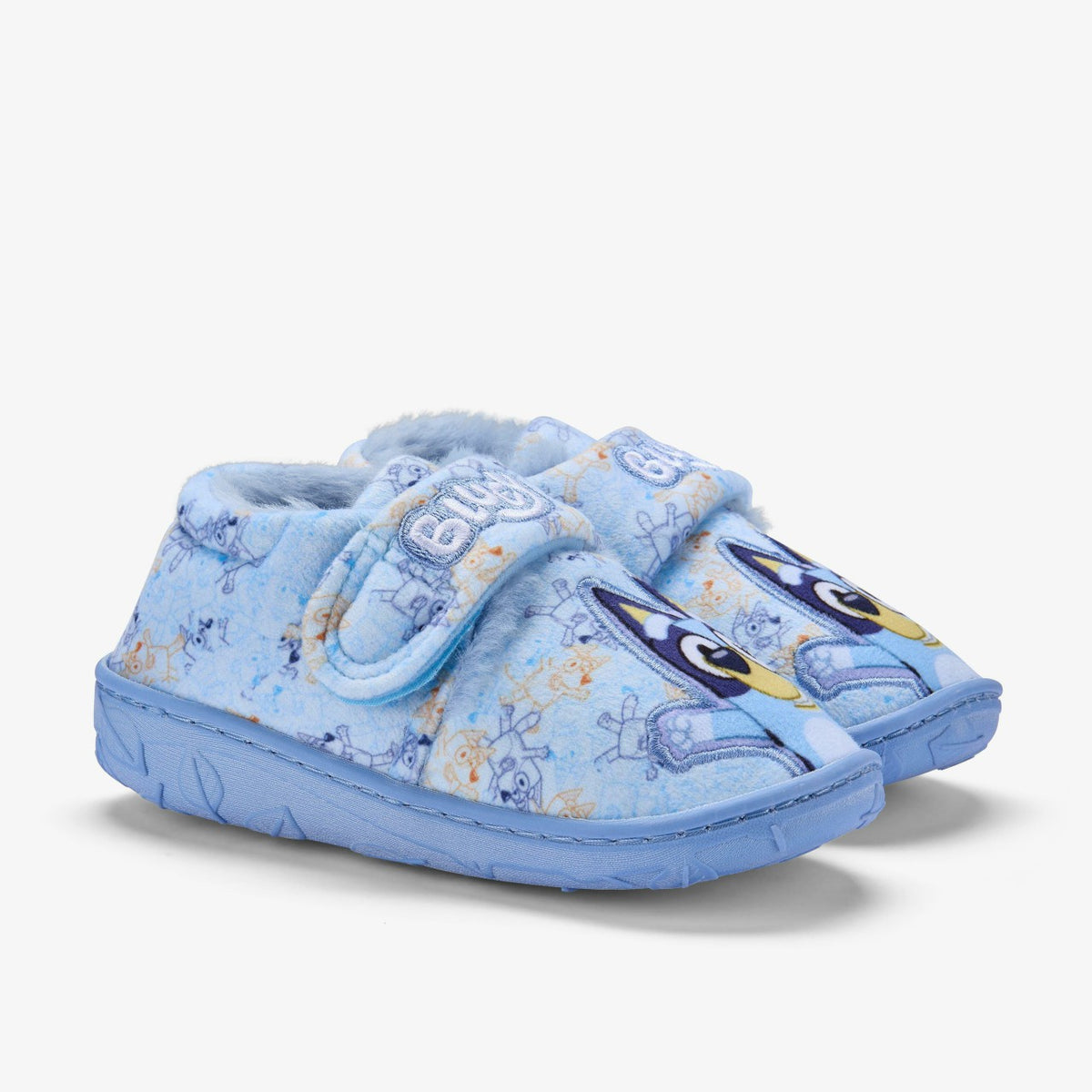 Clarks Kids Bluey Slipper Kid Blue