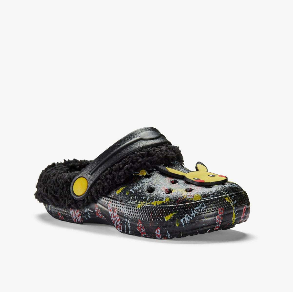Clarks Kids Pika Clog Warm Lined Kid Black Combination