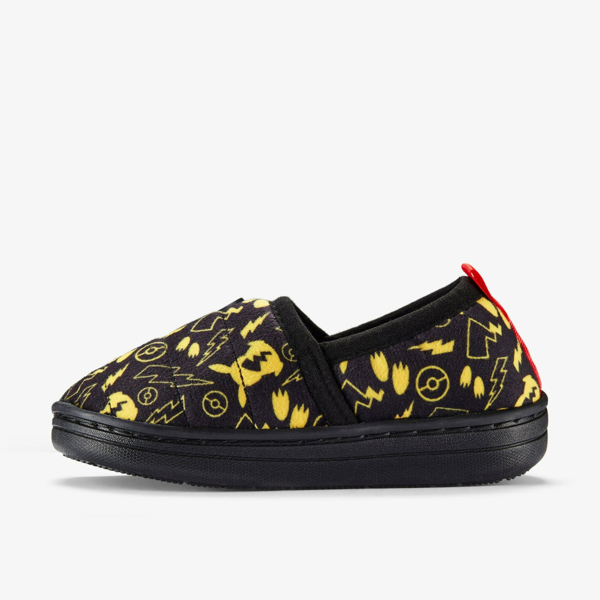 Clarks Kids Poke Spark Slip Kid Black/Yellow