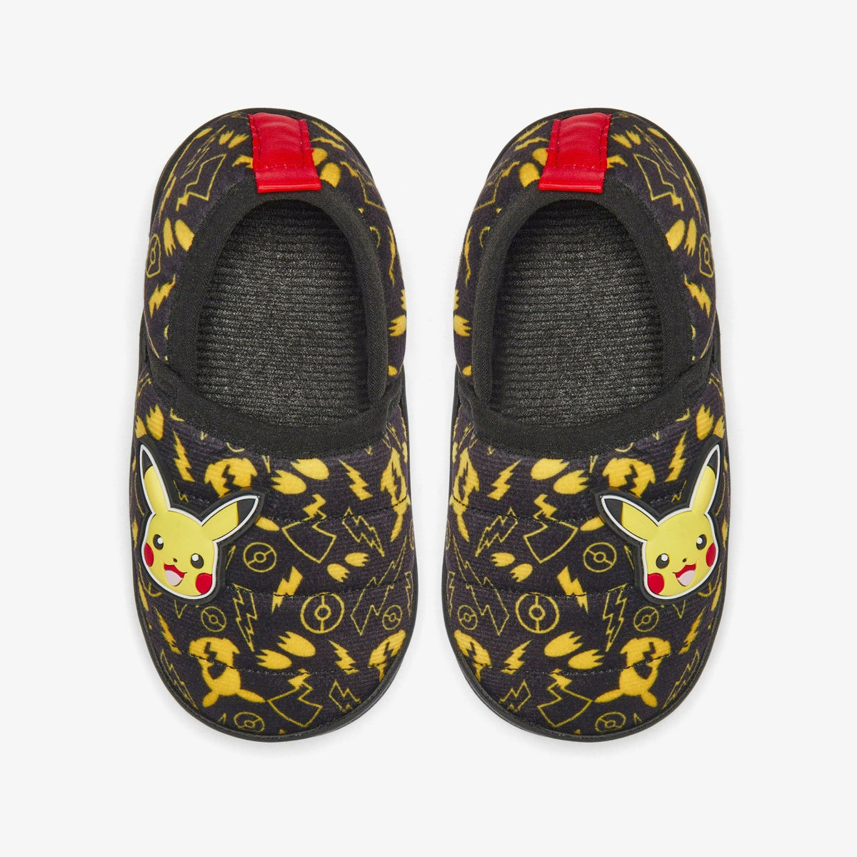Clarks Kids Poke Spark Slip Kid Black/Yellow