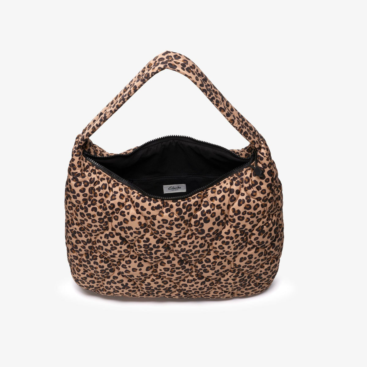 Clarks Women Quilted Tote Leopard Print