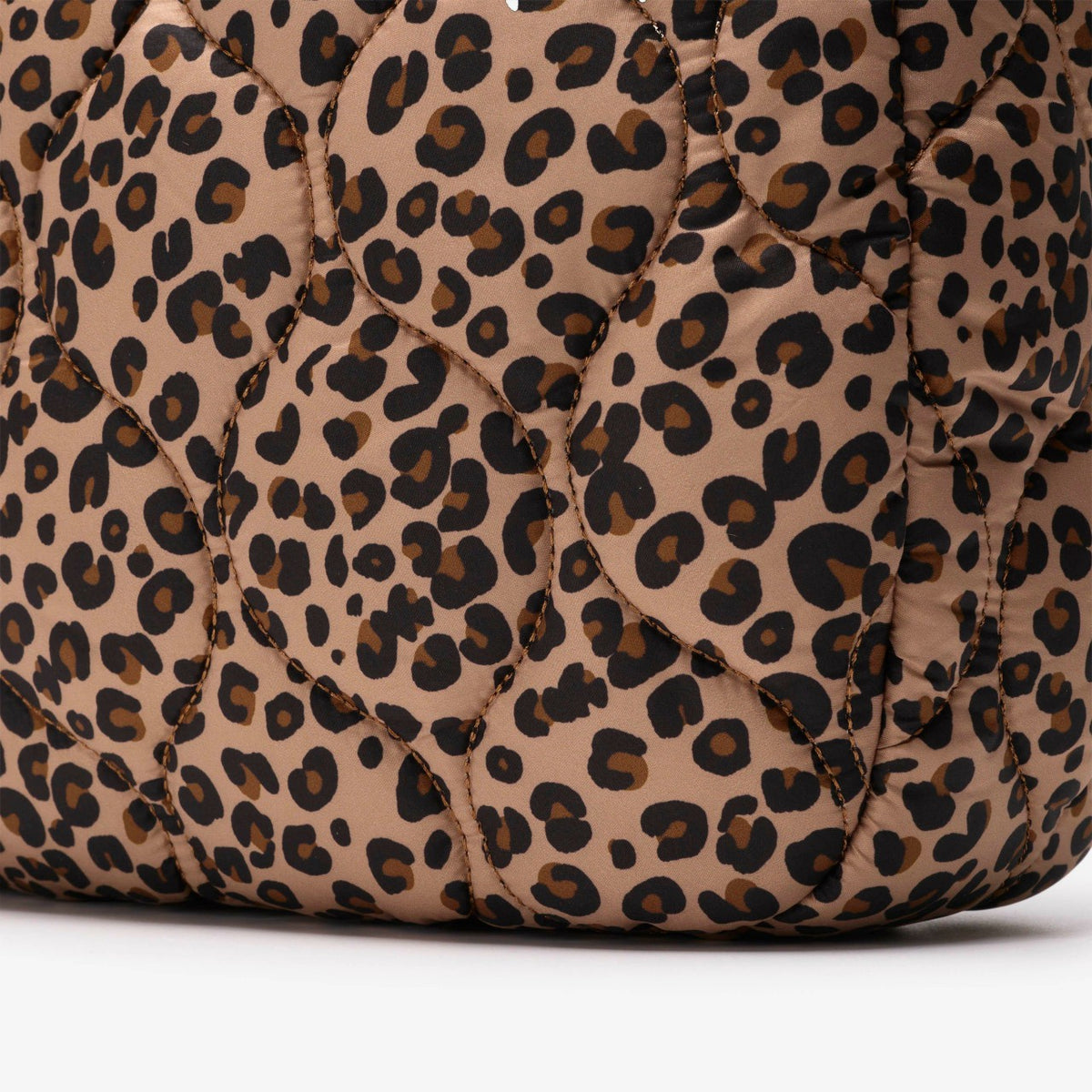 Clarks Women Quilted Tote Leopard Print