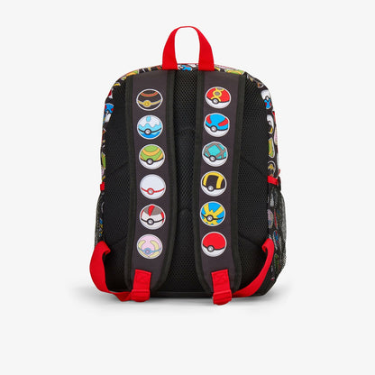 Clarks Kids Pokeball Backpack Black Combination