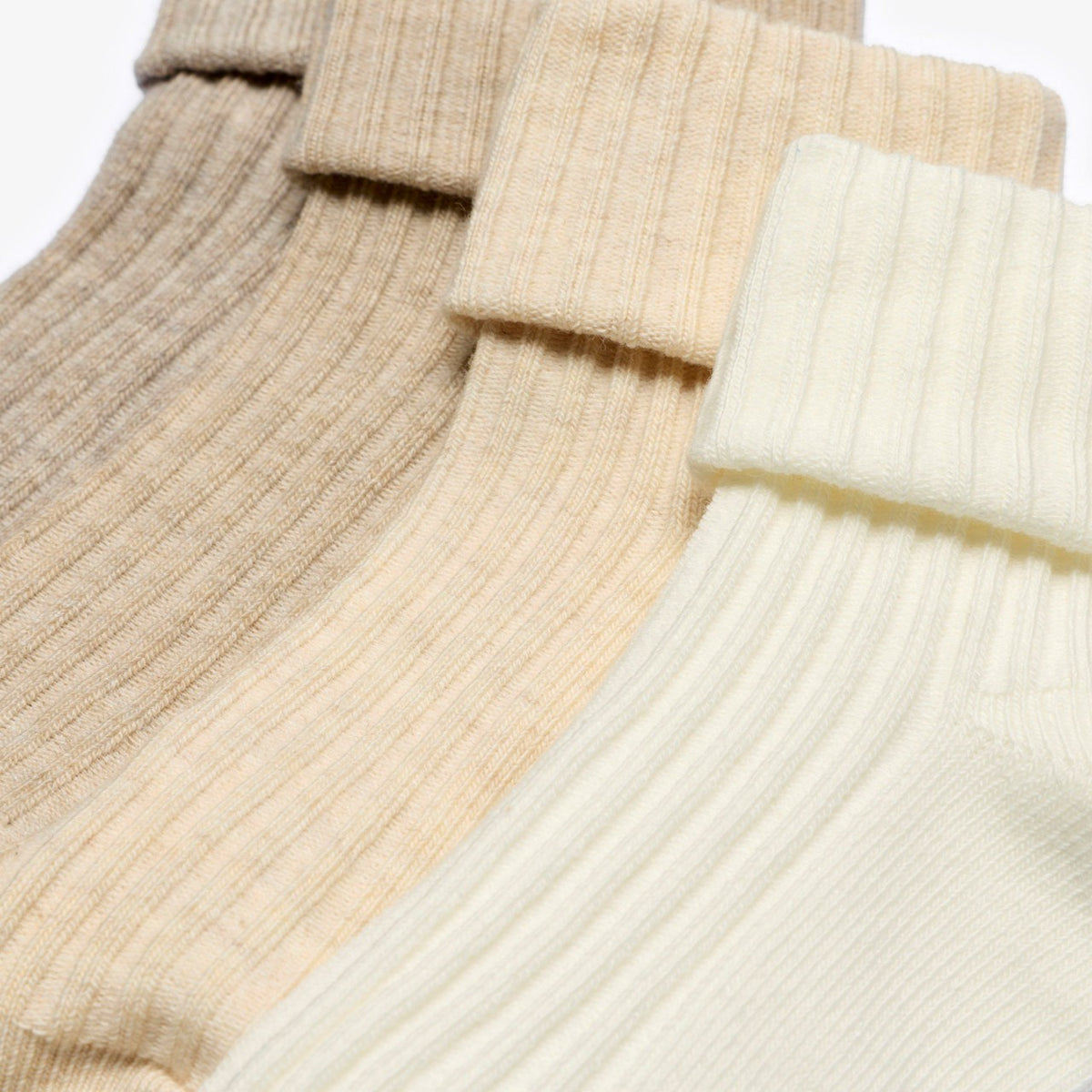 Clarks Kids Socks 4 Pack Multicolour 1-2 Years Beige Combination