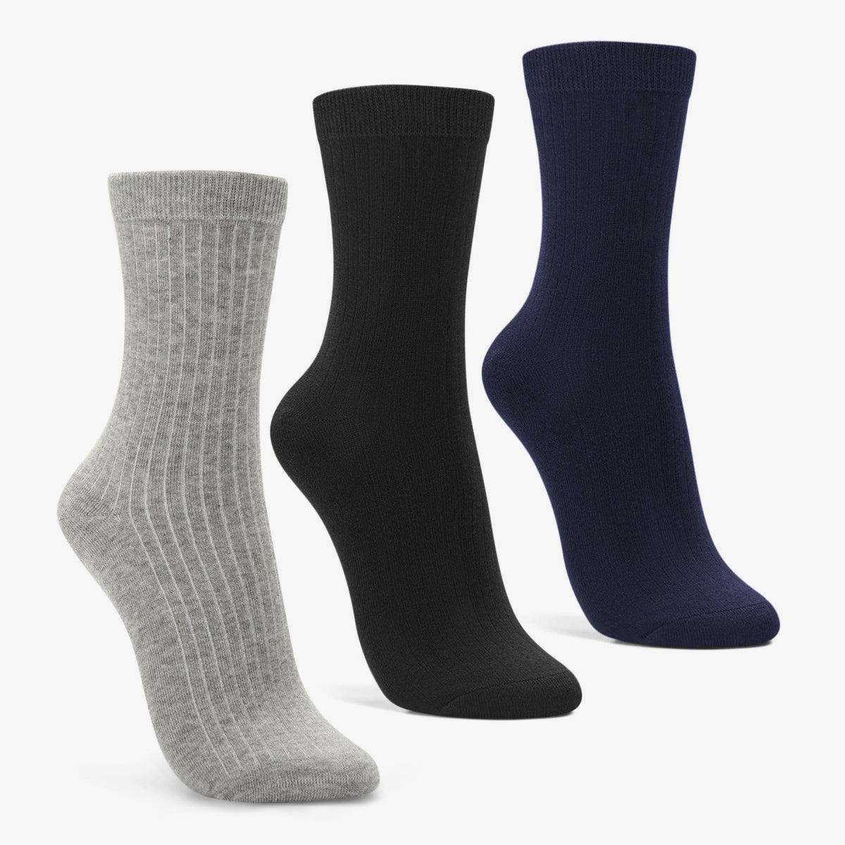 Clarks Women Socks 3 Pack Size 2-8 Mutlicolour Black Multicolour