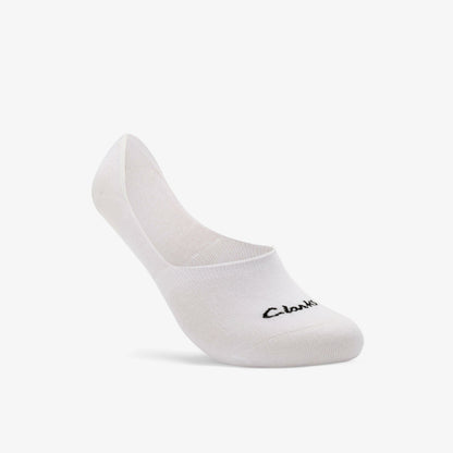 Clarks Men Sock Liners 3 Pack Size 6-11 White