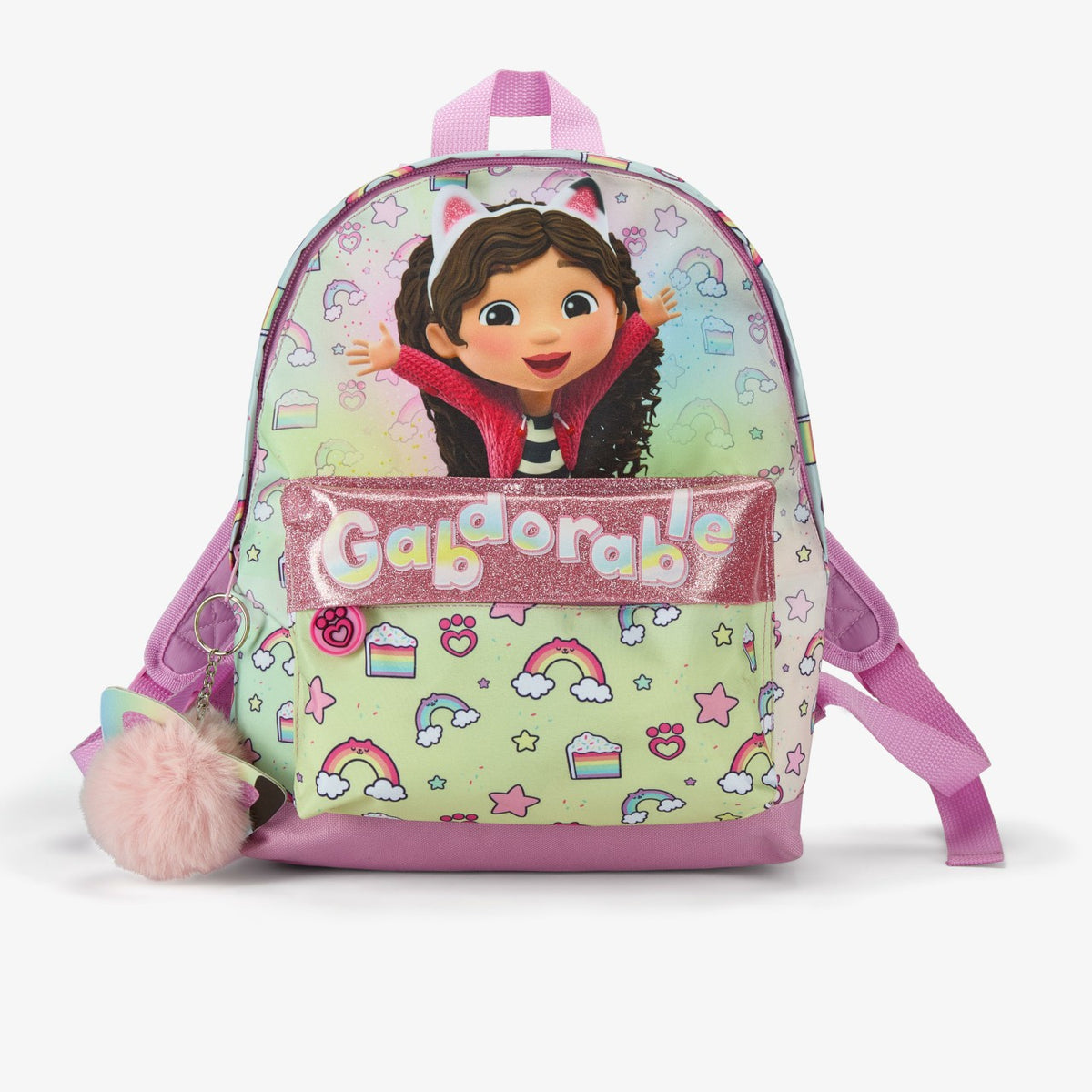 Clarks Kids Gabby Rainbow Backpack Pink Combination