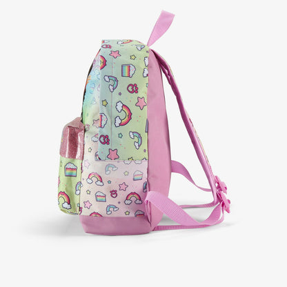 Clarks Kids Gabby Rainbow Backpack Pink Combination
