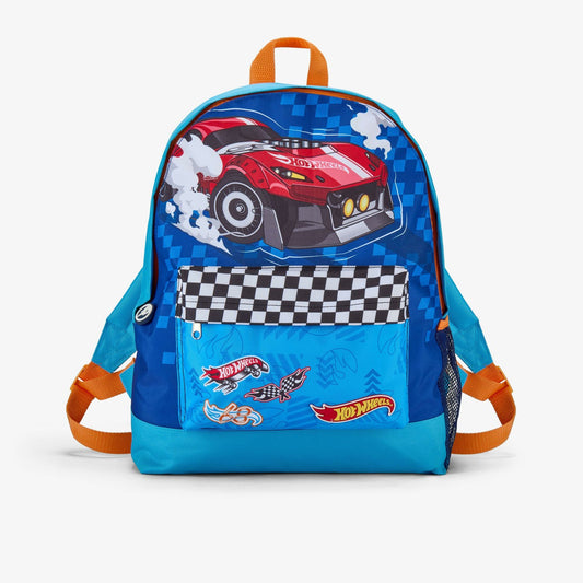 Clarks Kids Hot Wheels Backpack Blue Combination