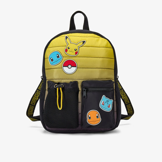 Clarks Kids Pokemon Quilt Backpack Black Combination